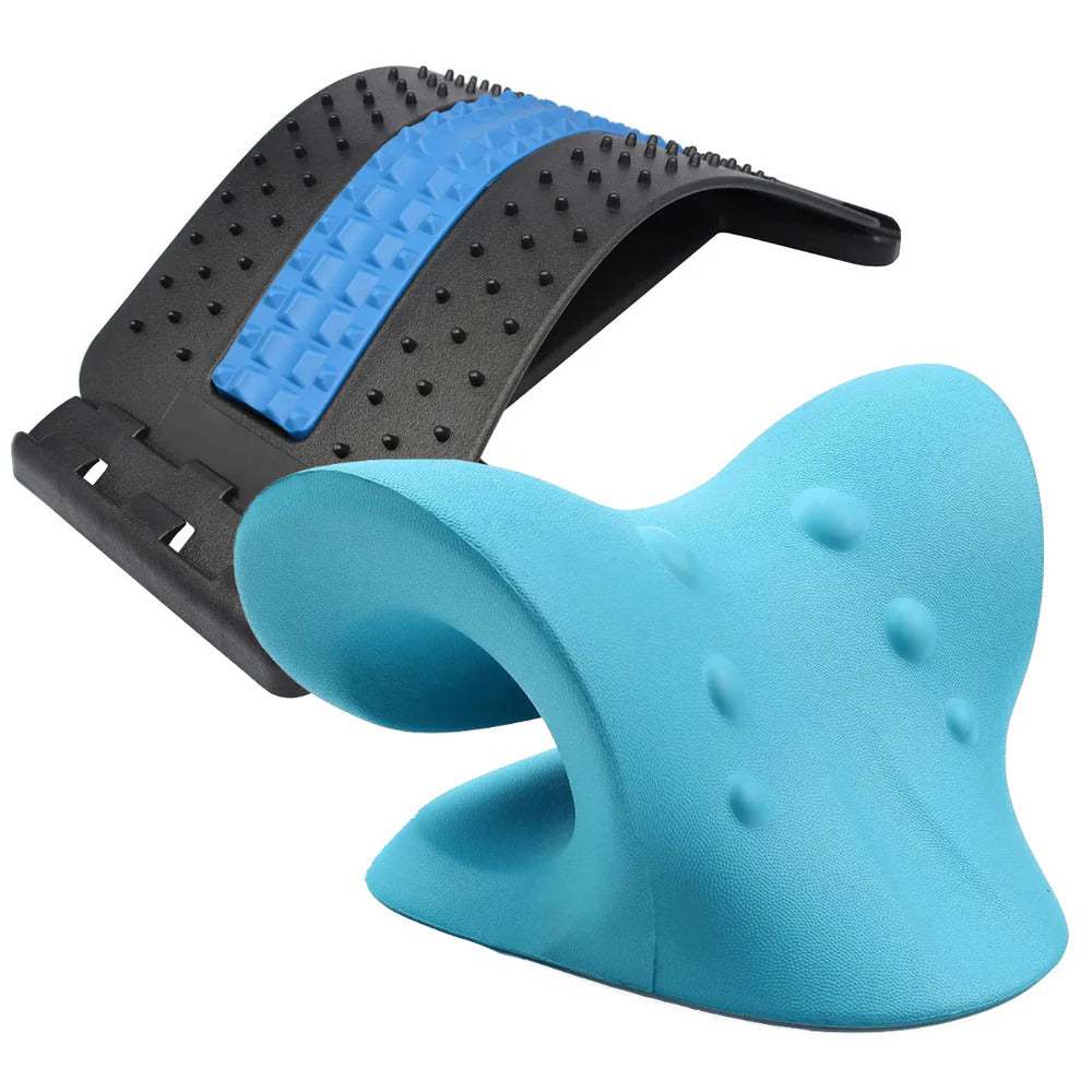 Nyak- és Gerincnyújtó Párna + Ortopéd Deréktámasz