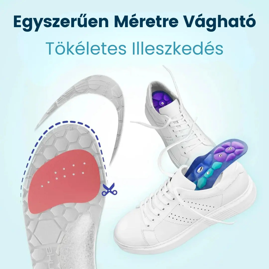 Medivital™ Mágneses Akupresszúrás Talpbetét