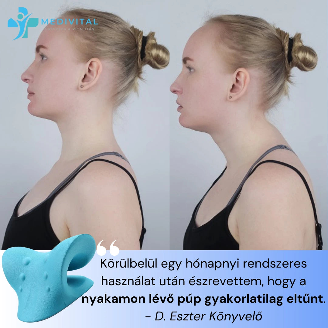 Medivital™ ErgoFlex Nyak- és Gerincnyújtó Tartásjavító Párna