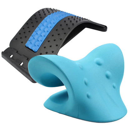 Nyak- és Gerincnyújtó Párna + Ortopéd Deréktámasz