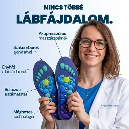 Medivital™ Mágneses Akupresszúrás Talpbetét