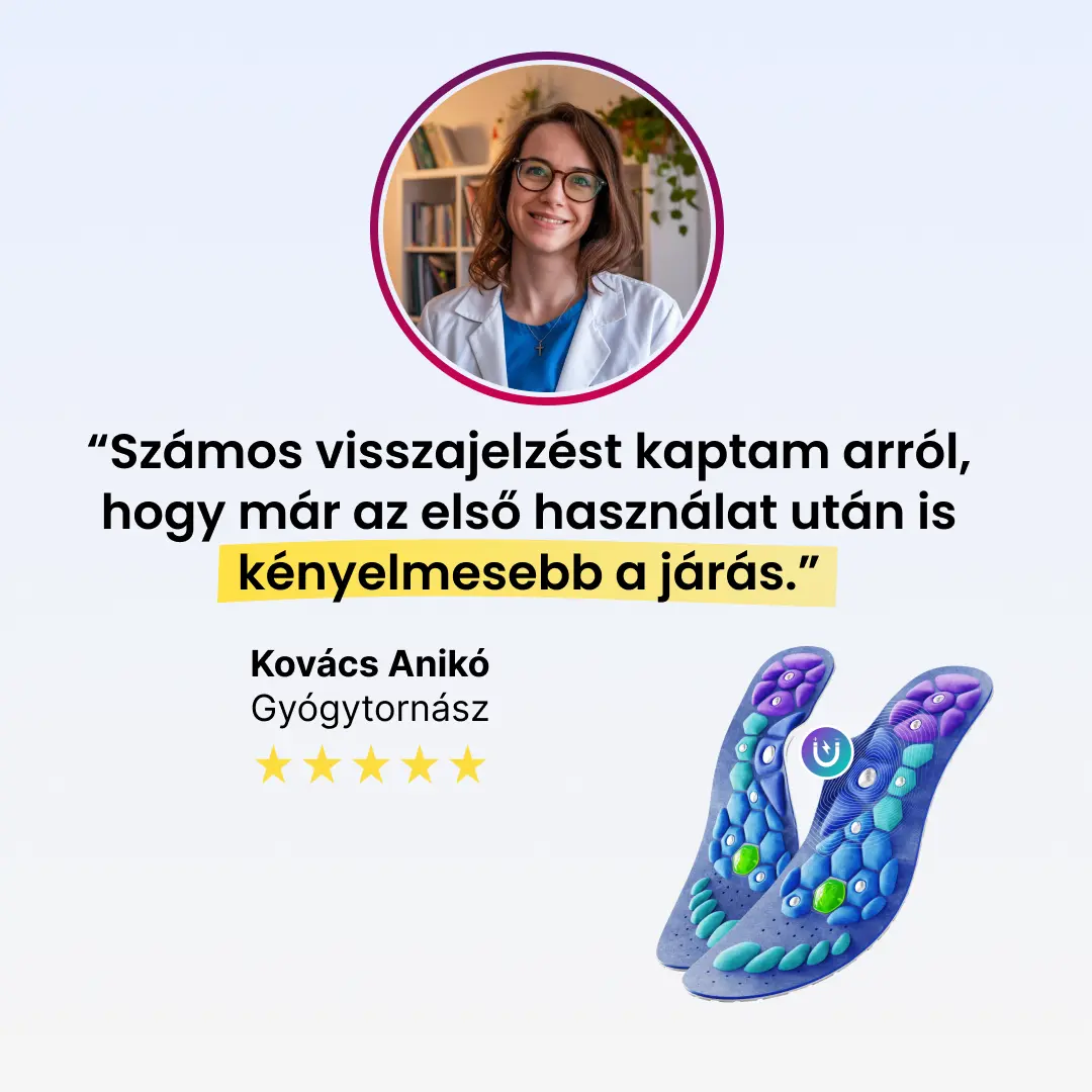 Medivital™ Mágneses Akupresszúrás Talpbetét