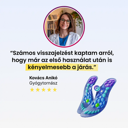 Medivital™ Mágneses Akupresszúrás Talpbetét