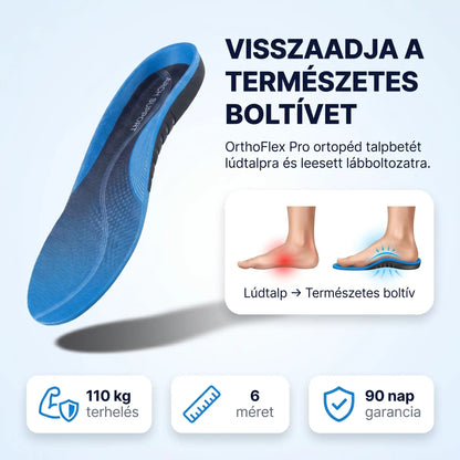 OrthoFlex Pro™ Ortopéd Talpbetét