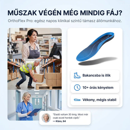 OrthoFlex Pro™ Ortopéd Talpbetét