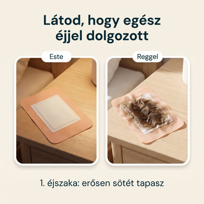 A tapasz este és reggel: reggelre sötét lesz, mert egész éjjel dolgozott