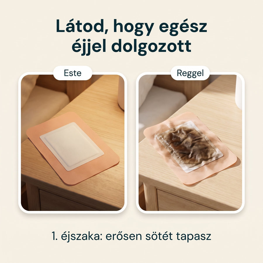 A tapasz este és reggel: reggelre sötét lesz, mert egész éjjel dolgozott
