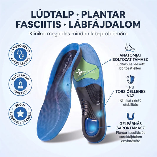 OrthoFlex Pro™ Ortopéd Talpbetét
